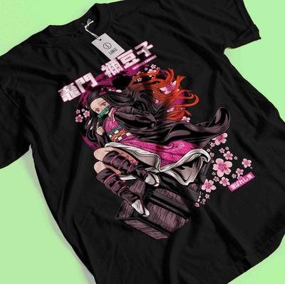 Maglietta Demon Slayer Maglietta Nezuko Maglietta Tanjiro Maglietta Muzan Maglietta Doma Maglietta Inosuke Maglietta Zenitsu