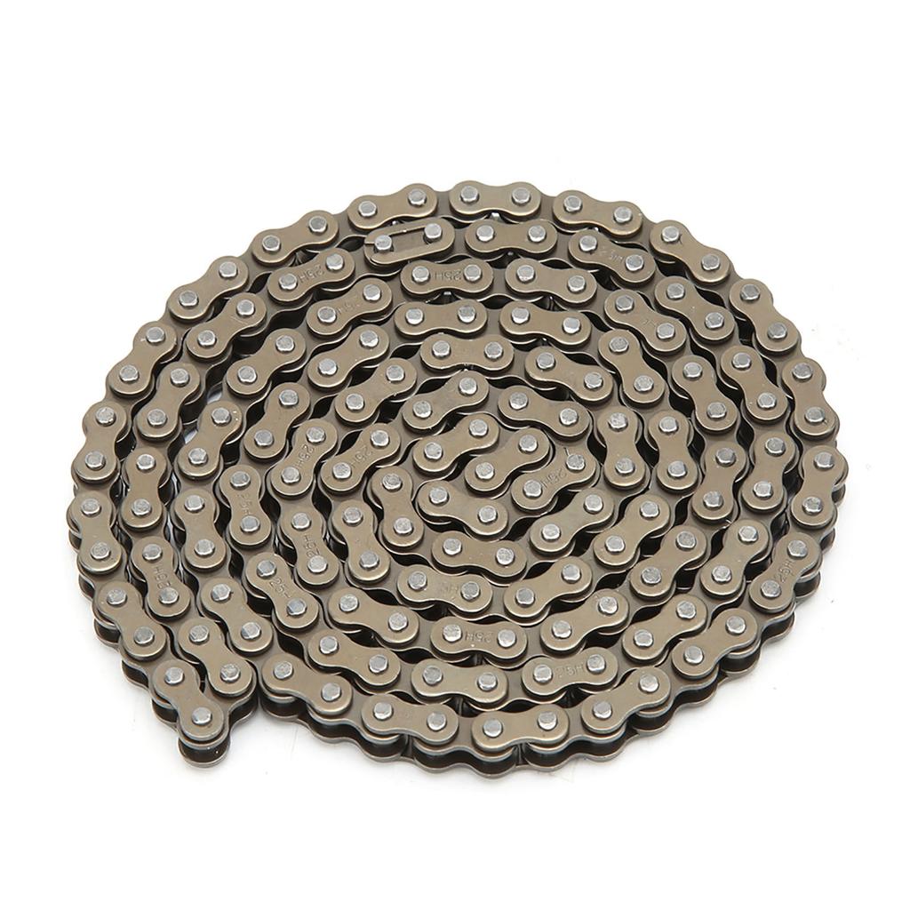 25H 158Links Stainless Steel Chain Fits for 47cc 49cc Pocket Bike Mini Quad ATV Scooter