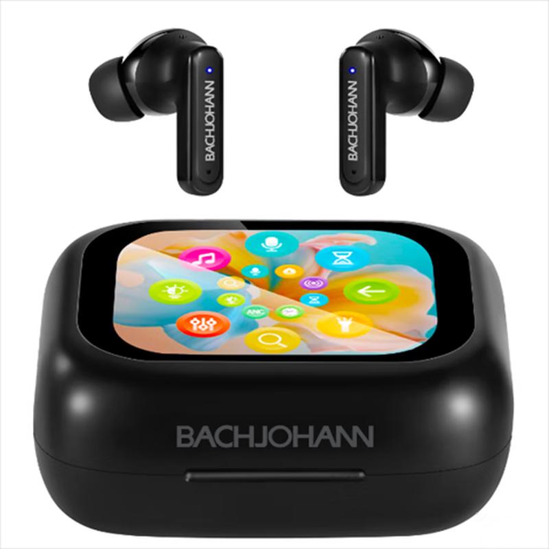 

Bach John T8 True Wireless ANC Earbuds with Color Screen