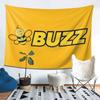 Buzz Airline Ryanair Gruppe Wandteppich Dekor Kunst Ästhetische Wandteppiche für Wohnzimmer Schlafzimmer Haus Wandtuch Wandbehang