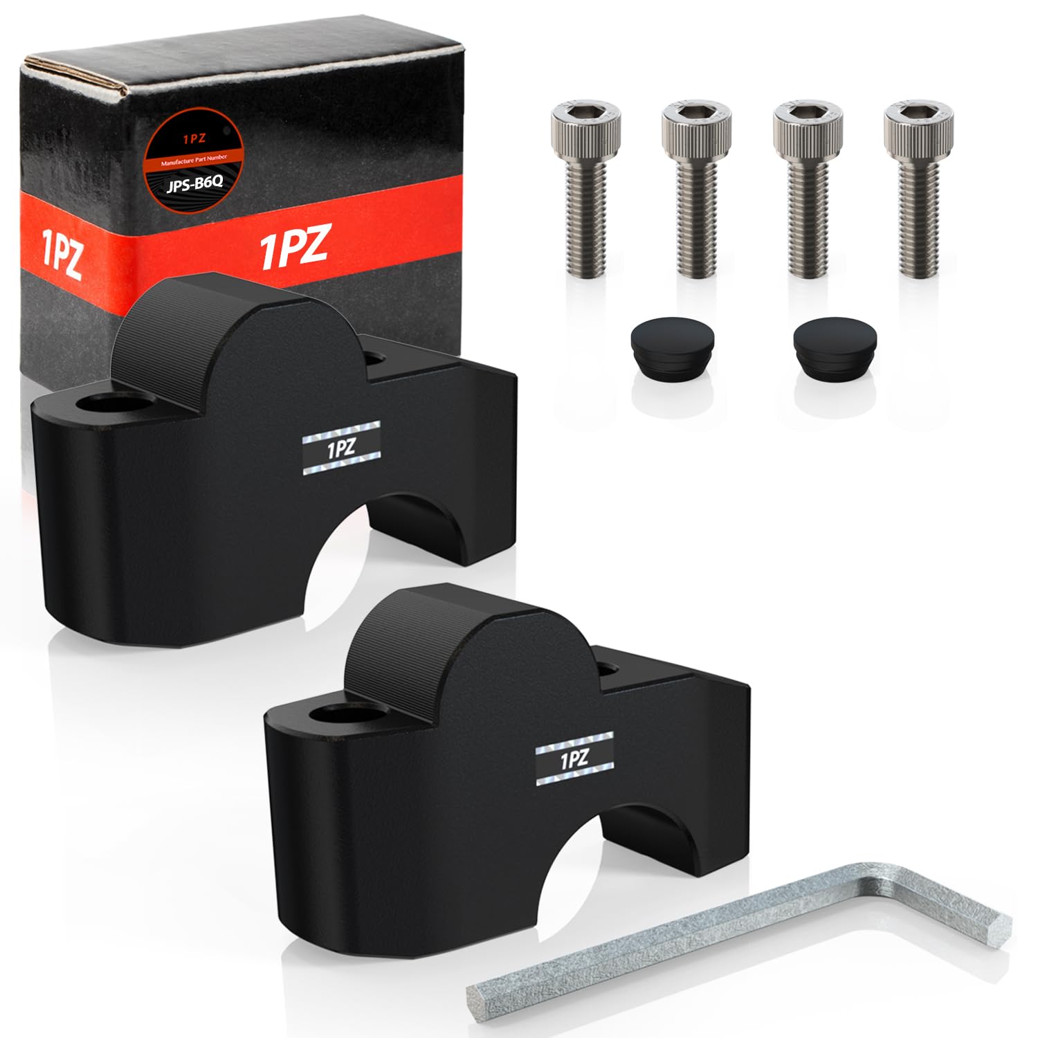 

1PZ JPS-B6Q Проставки руля 32 мм Верхний держатель Honda Rebel 250 500 CM1100 Задняя проставка в комплекте 17 мм Назад Алюминий Черный Детали для мотоцикла