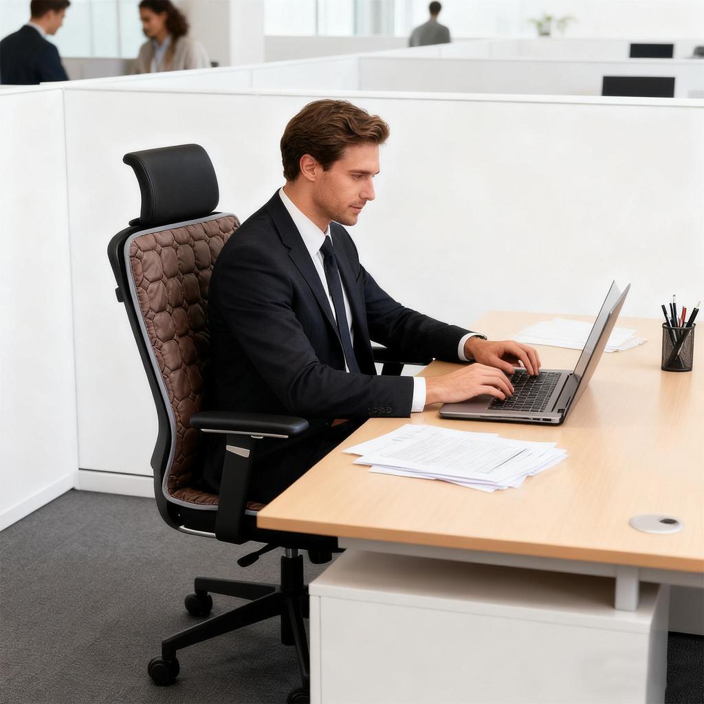 Verwarmd Kussen 9 Temperatuurinstellingen Slimme Timer Verwarmer Stekker-in Verstelbaar Slimme Timer Stoelverwarmer Pad Voor Werkplek Huis Auto Reizen