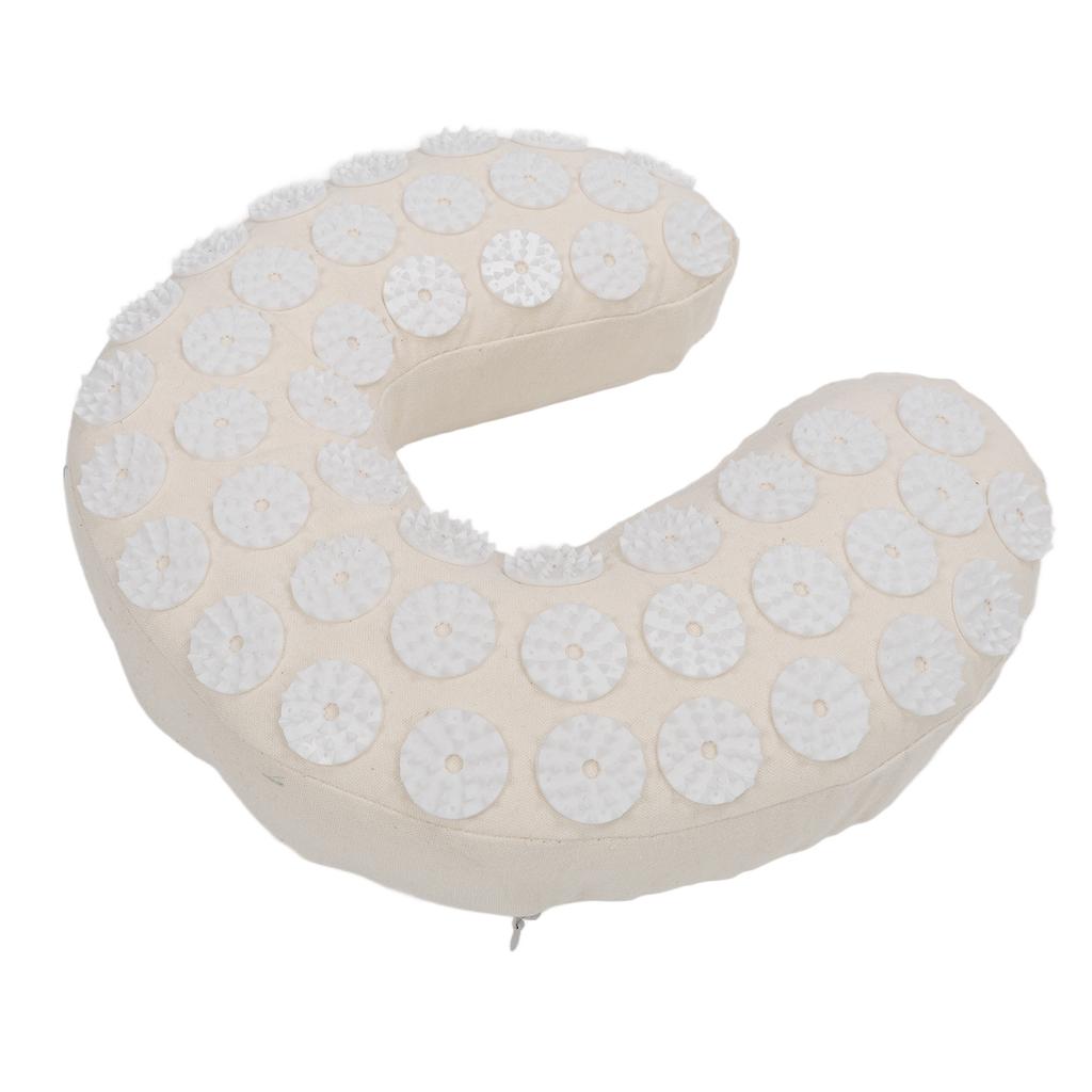 Acupressure Neck Pillow U Shaped Acupoint Massage Reduce Pain Memory Foam Cervical Pillow