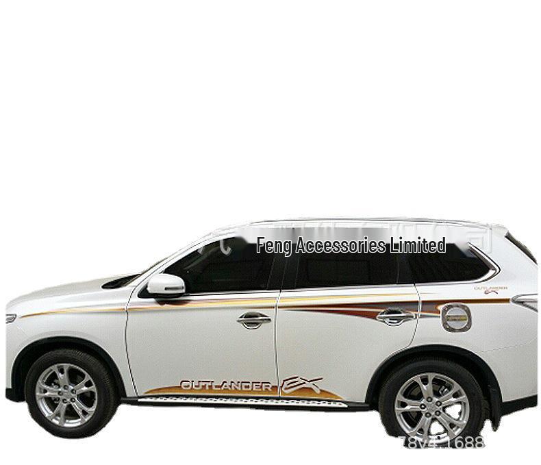 

08-20 Pajero Sport Custom Body Stripe Decals Size 1