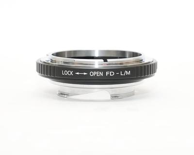 Adaptateur Canon FD Monture Leica M avec Chiffonnette K&F Lens-L/M fd-lm (KFLM)
