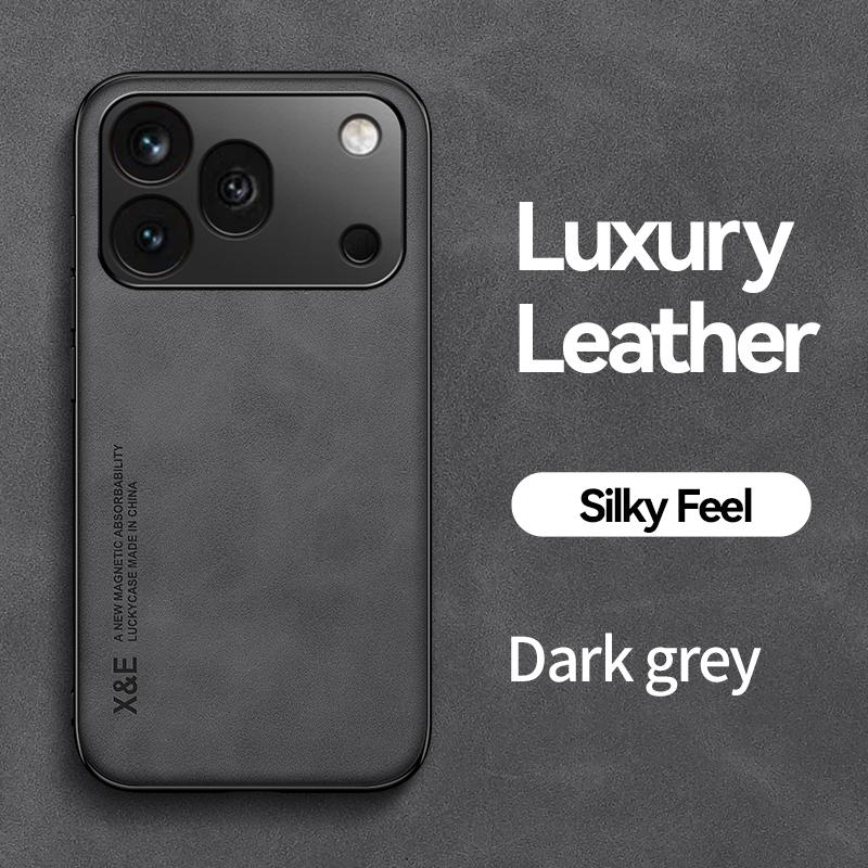 KEYSION Luxus Retro PU-Leder Handyhülle für HONOR 600 Pro 5G Silikon+PC Stoßfeste Handy-Rückabdeckung für Huawei Honor 600 5G