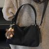 Niche retro suede pillow bag women's autumn new women's handbag shoulder bag
