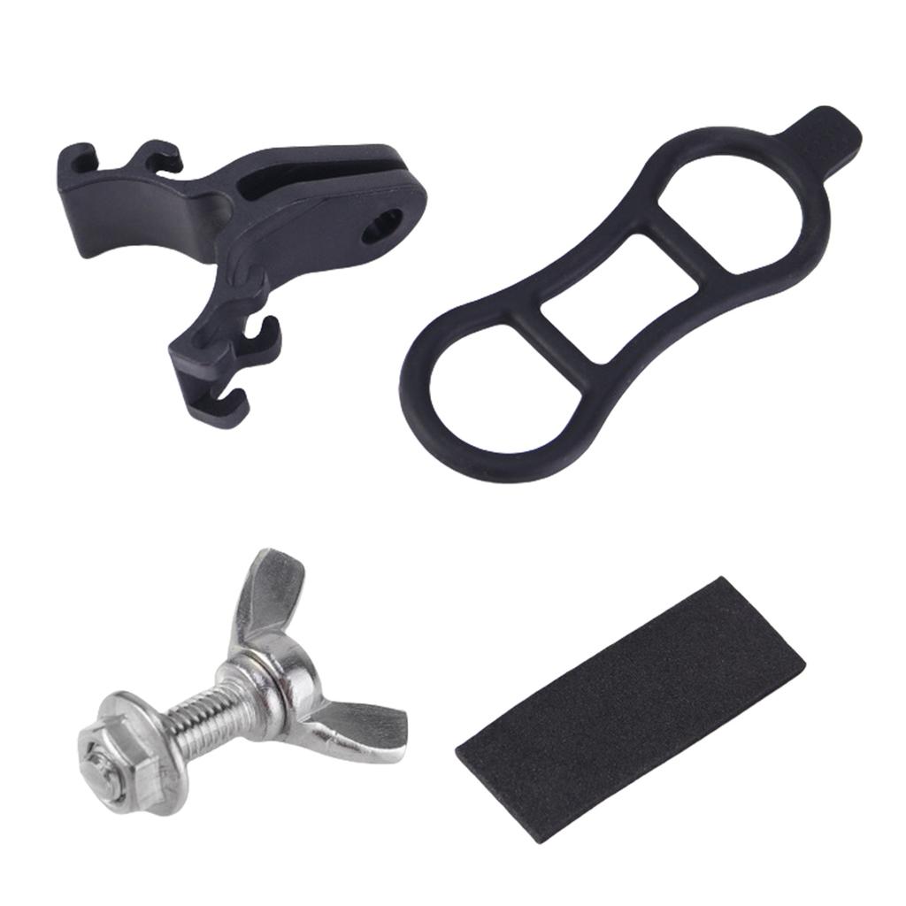Bicycles Handlebar Light Mount Holder Quality Materials Easy to Install and Use for Night Riding Keep Safety