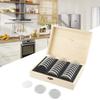 30/50/100pcs Coin Storage Box Antioxidative Collection Case Commemorative Coin