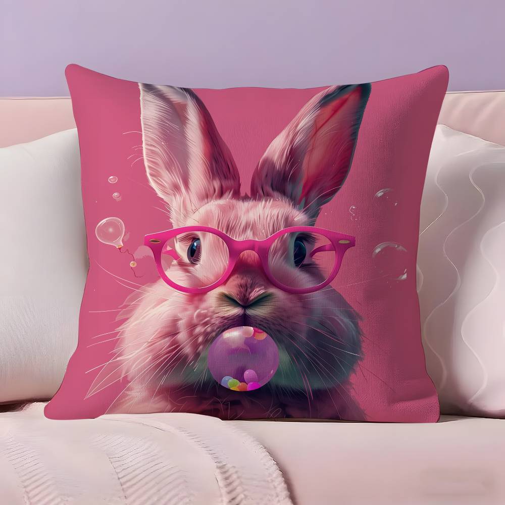 Vibrant Animal Bubble Fashion Tiger Pillow Case  Ultra Soft Skin Friendly Fabric Cloud Like Comfort & Concealed Zipper