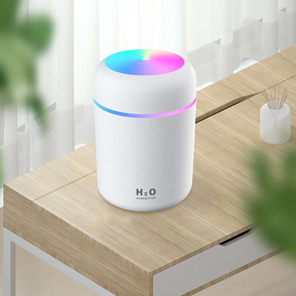 300ML Mini USB Humidifier with Night Light Mist Humidifier Air Humidifier For Room Office Desk
