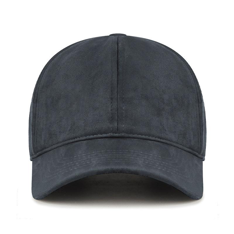 Northwood Autumn Winter Plush Cotton Baseball Caps for Men Women Velvet Super Soft Plush Fabric Solid Color Baseball Hats Warm Duck Tongue Hats