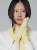 [Women] Soft Hairy Gloves - Yellow Hdw0001Cgzryl