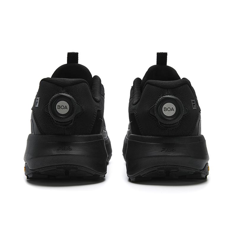 FILA BOA EXPLORER 3 Cushioning Abrasion Resistant Coverage Lightweight Low top Outdoor Shoes Women's Black A12W611201FBA