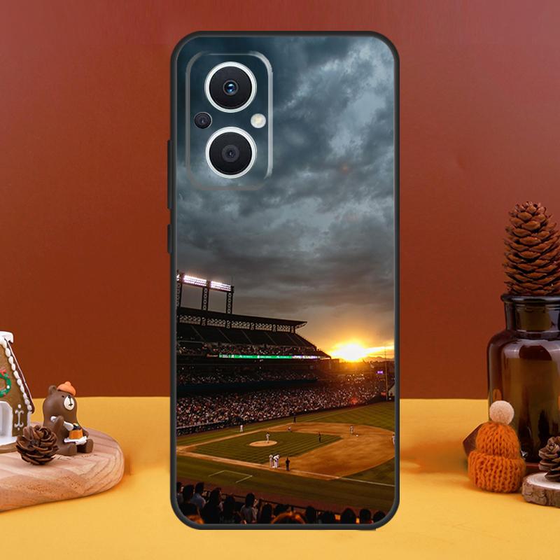 Baseball Case For OPPO Reno 4Z 5Z 8T 10 Pro 11 F 4 6 7 8 5 Lite OPPO Find X6 X5 Pro X2 X3 Lite Cover