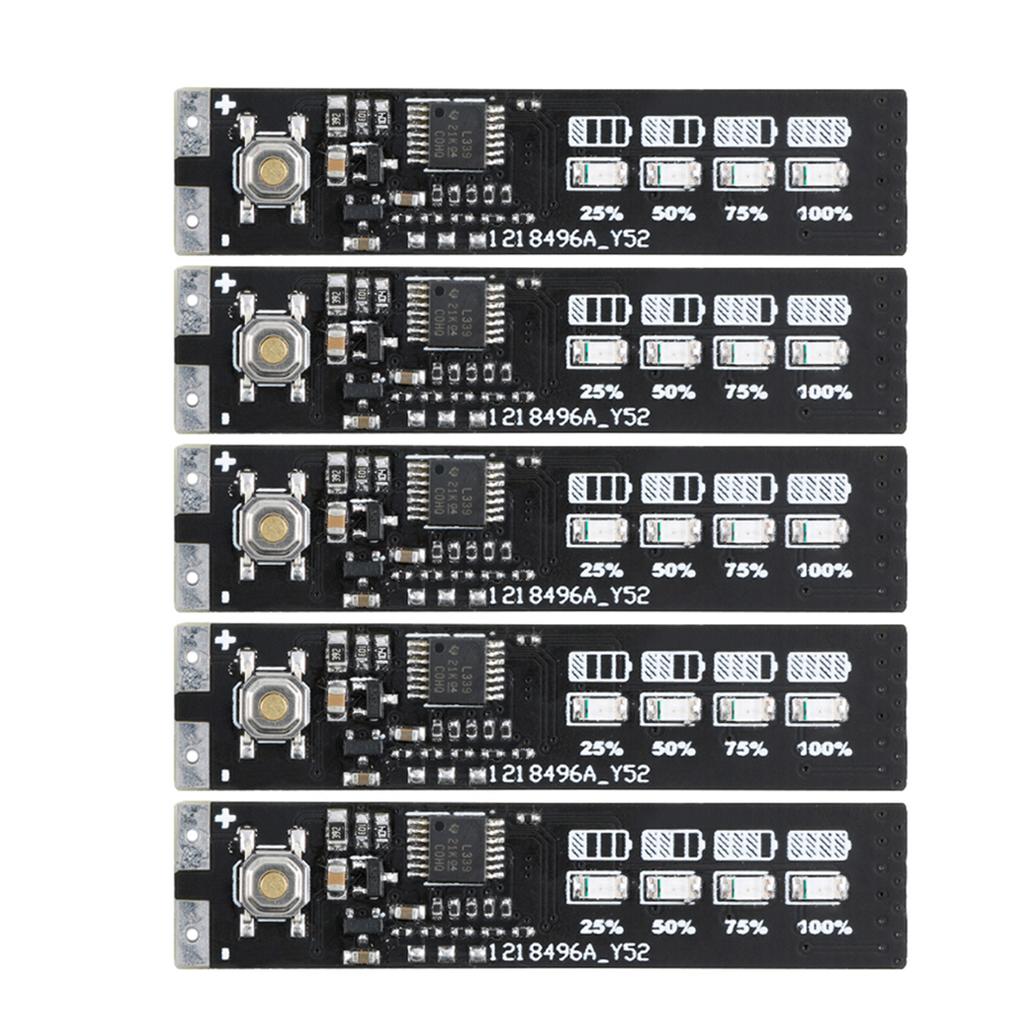 5pcs Precise 3.7V Battery Voltage Detector Module Accurate and Reliable Detection For Multiple Devices