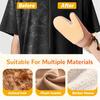 Pet Hair Remover Glove Double-Sided Reusable Hair Removal for Clothing Furniture Carpets Silicone Cat Dog Grooming Mitt for Bathing Massage Shedding