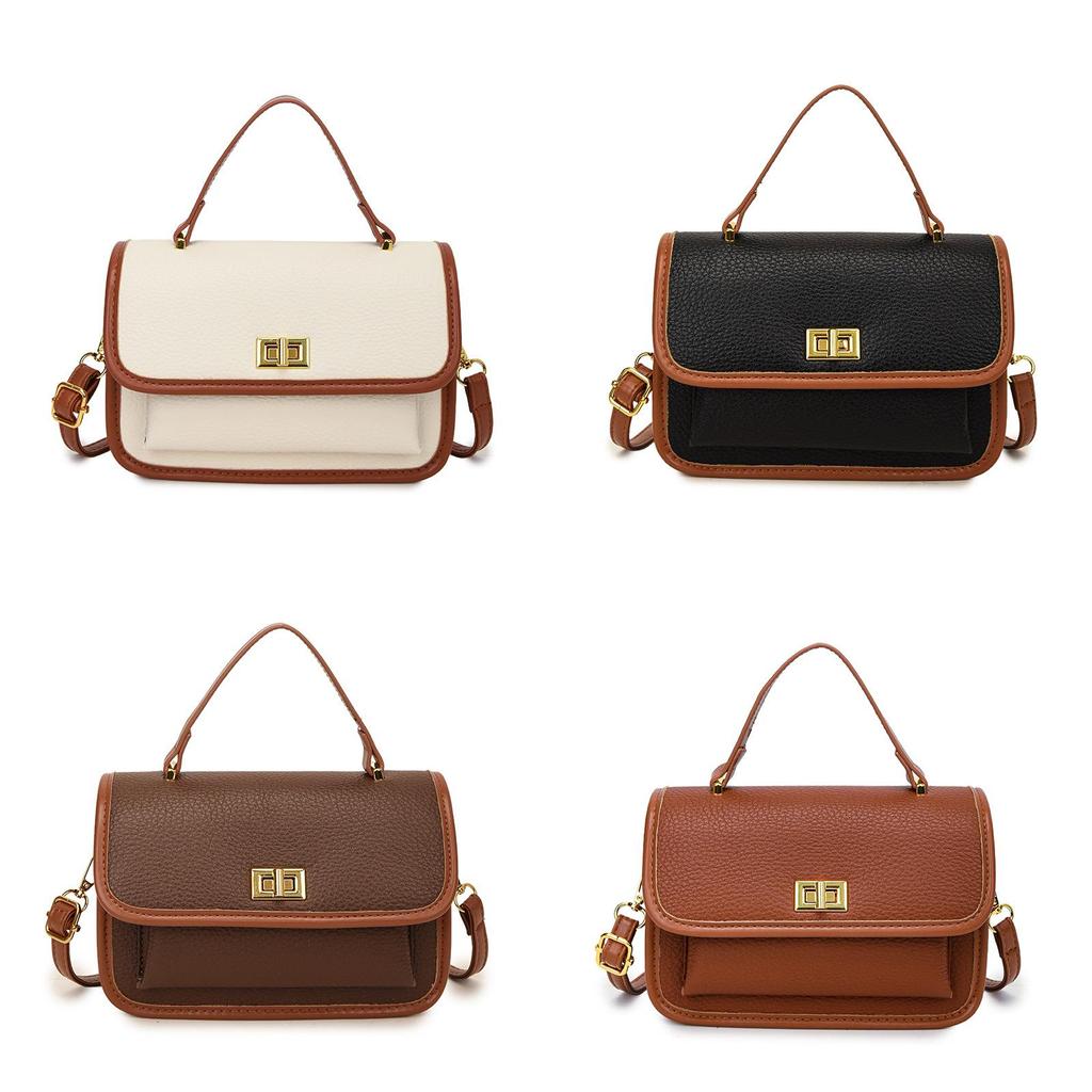 Minimalist Womens Shoulder Bag Small Pu Crossbody Purse With Phone Pocket For Casual Wear