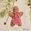 Gingerbread Doll Christmas Tree Plush Doll Polyester Fabric Stuffed Toy  Couple
