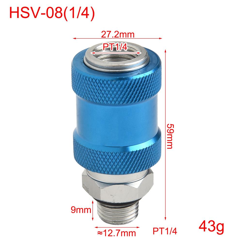 Air Flow Control Flow Control Manual Switch HSV-06 Slide Valve Flexible Connection Thread One-way Valve Sensitive Sliding