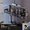 Shower Caddy Suction Cup Shelf With Plastic Aluminum For Bathroom Storage Organizer