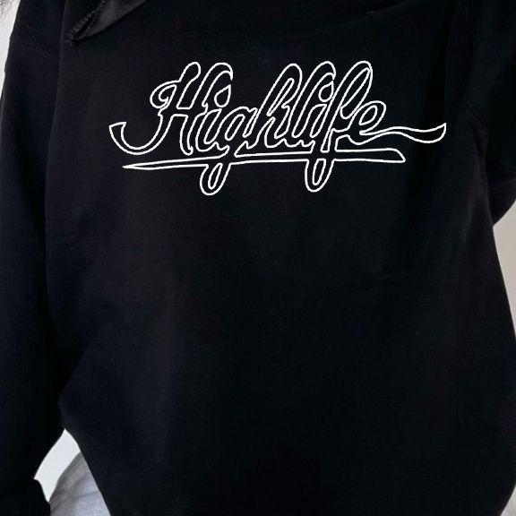 Women's Trendy Casual Printed Pullover Hoodie - Autumn/Winter Loose Fit