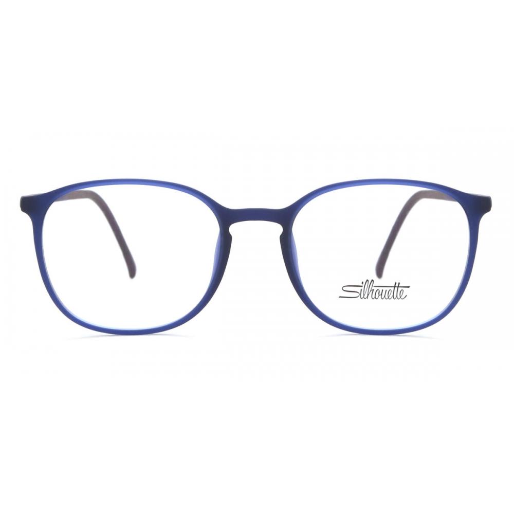 Silhouette Spx Illusion 2935 4560 Unisex Eyeglasses Blue/51-17-140