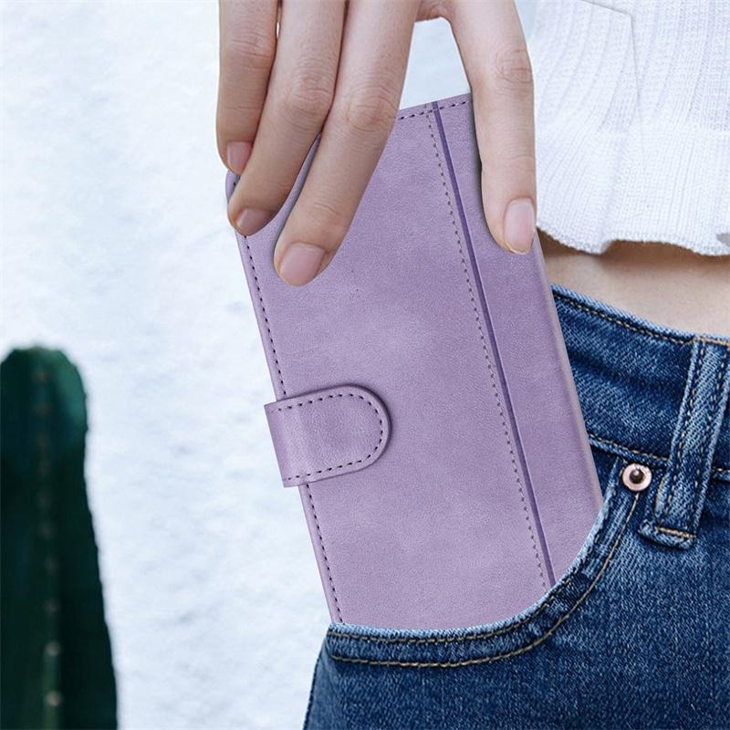 Casing For Samsung Galaxy M34 F34 M35 M54 F54 M62 F62 X Cover 4 4S 5 6 Pro 7 G390 4G 5G Leather Wallet Pocket Card Slots Flip Case Cover