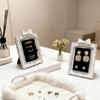 Victorian Style Photo Prop Antique Golden Ring Holder Earring Display Stand Jewelry Photography Display Vintage Background