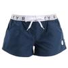 Rusty Board Simple for Marine Sports and Size Size L Women's Shorts, Design, Leisure, 938400, Navy,
