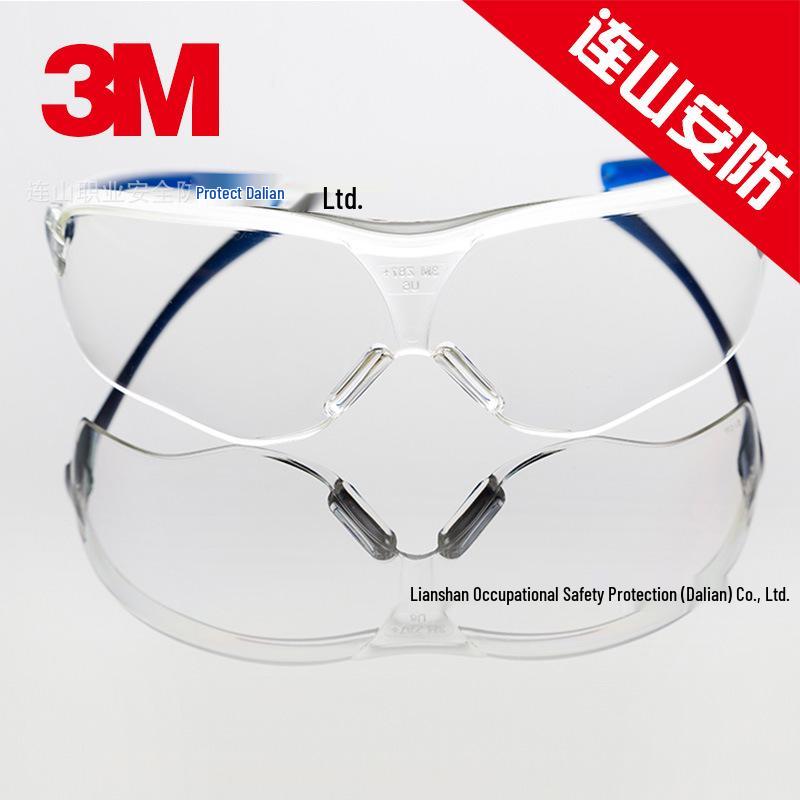 

3M Dustproof Streamlined Anti-fog Cycling Goggles - Windproof, Grinding Protective Glasses, Transparent 10434AF