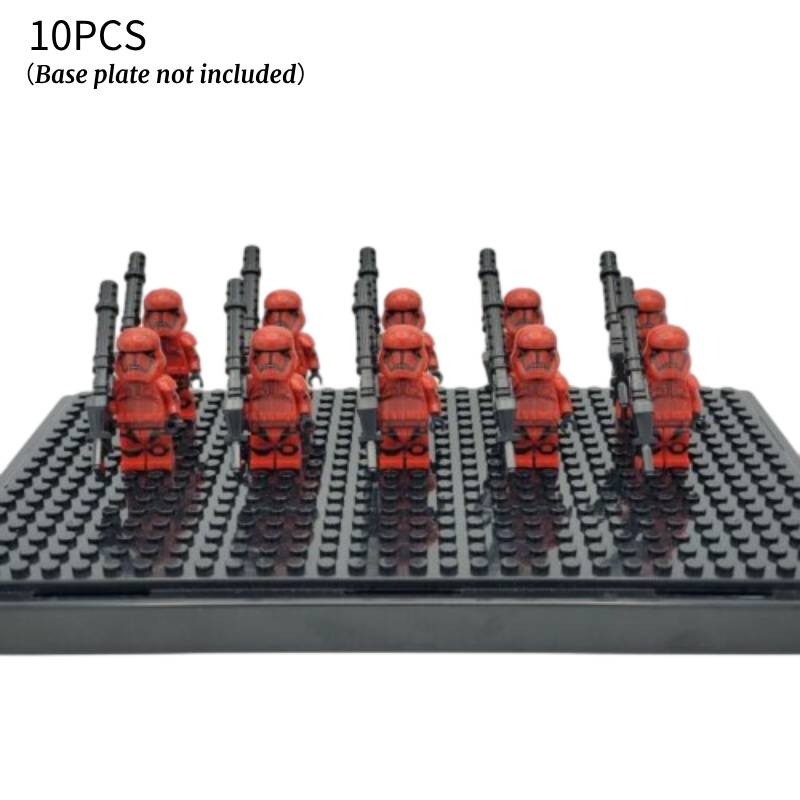 

Войны 10 шт. Звездные солдаты ситхов Клоны Минифигурки Строительные блоки Детский декор Игрушки