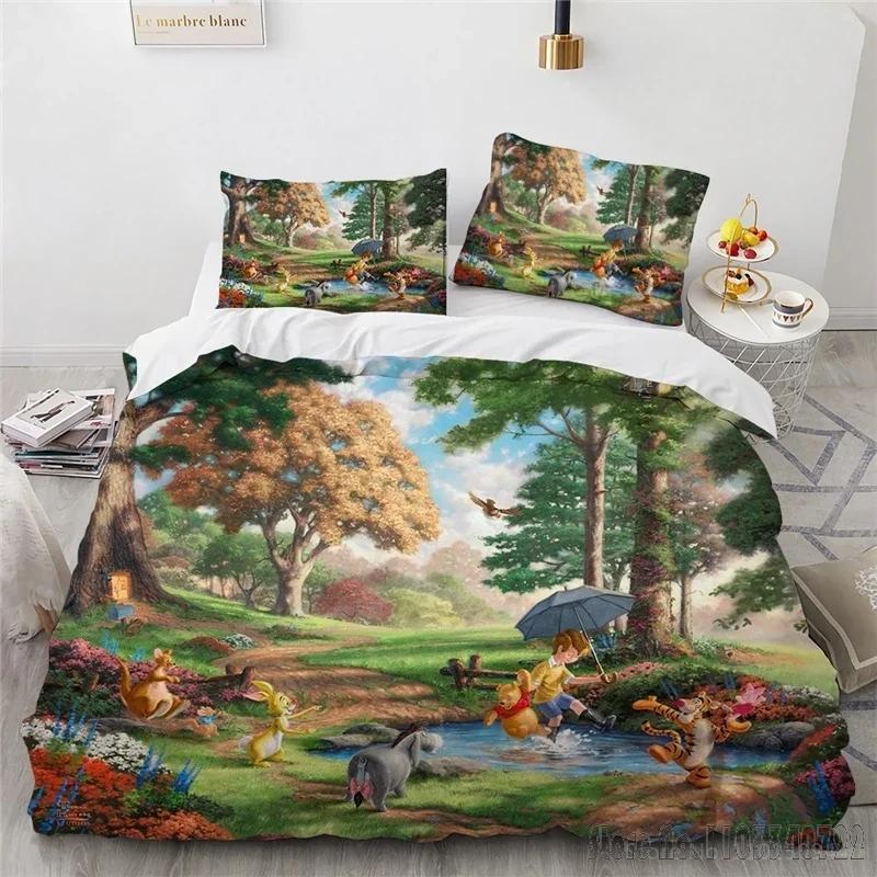3D Cartoon Film Aladdin Duvet Cover Set HD Comforter Cover for Kids Bedding Sets Bedclothes Bedroom Decor