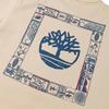 Timberland Ribbed Knit Crew Neck Short Sleeve Casual Loose T-Shirt Men Tops A5MYJY94