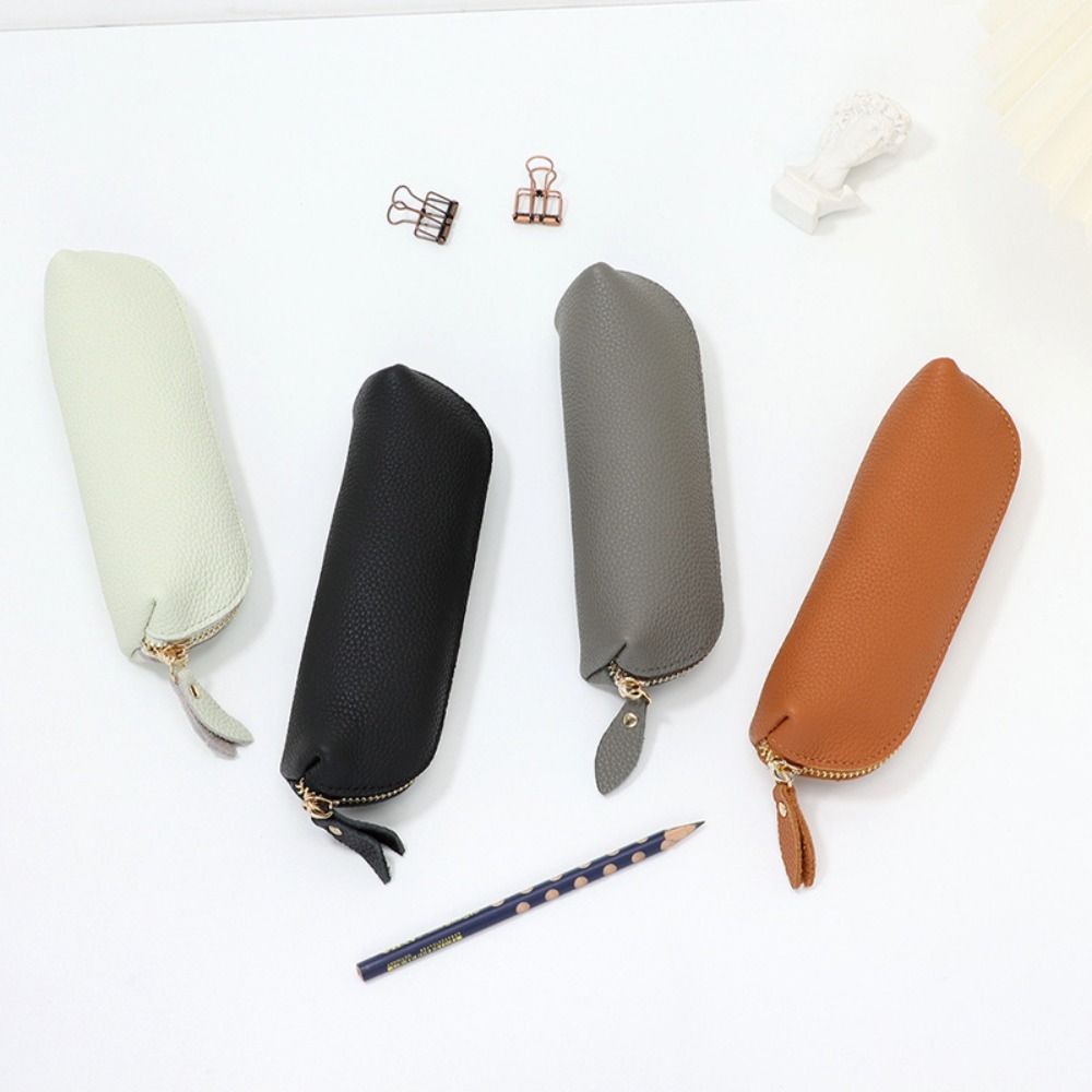 Simple Pen Bag Multifunction Glasses Case Stationery Supplies Fountain Pen Holder Case For Kids