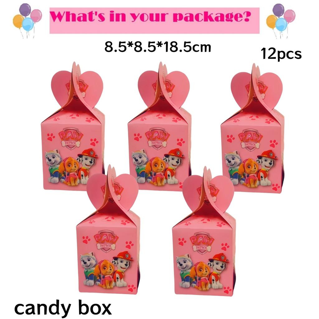 Roze Paw Patrol Verjaardagsfeest Decoratie Skye Wegwerp Servies Tafelkleed Bord Folie Ballonnen Babyborrel Meisjes Feestartikelen