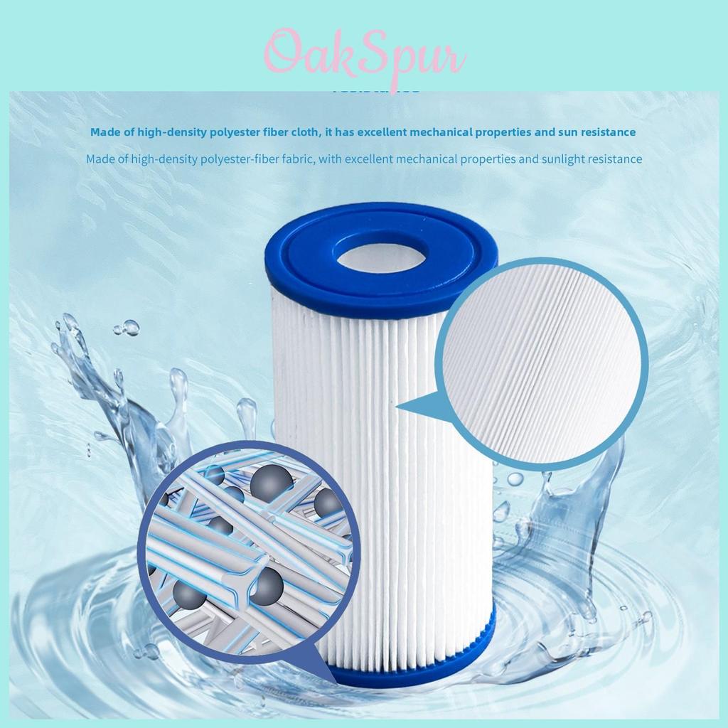 Kühlmaschine Standardfilterflasche Mit Faltbarem Filterelement Für Kaltwasser-Badewanne Und Poolfiltration