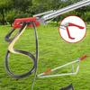 1.5M Foldable Snake Catcher Tongs Stainless Steel Wide Jaw Reptile Grabber Clip Stick Pick Up Tool For Catching Handling Snakes