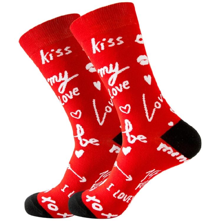 Funny Novelty Socks Colorful Patterned Ankle Socks Cotton Crew Socks for Women Men Fashion Valentine's Day Socks Gifts