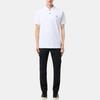 STONE ISLAND Logo Knopf Kurzarm Polohemd Herren Polohemden Weiß K1S1522000-2RS0039-V0001