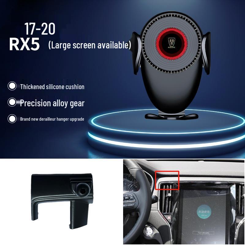 Roewe Navigation Gravity Car Phone Holder for 350/360/RX5/I6/I5/RX8 Models