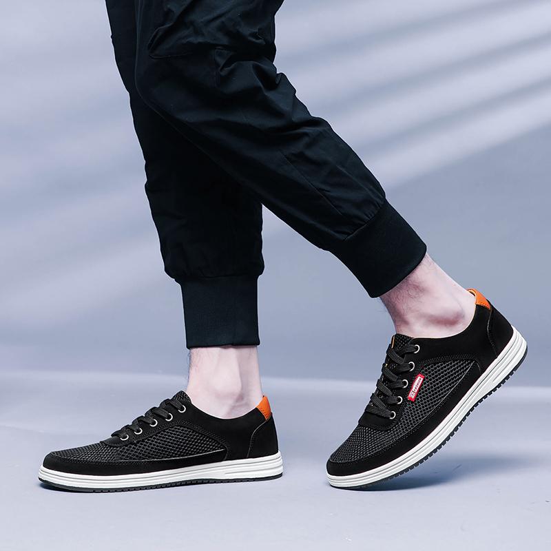 Bequemer Herren-Laufschuh, vielseitig kombinierbare Herren-Schnürsneaker, Marken-Stilvolle Fahrschuhe, Neuankömmling Herren-Vulkanisierschuhe