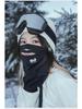 Unisex Winter Ski Face Mask: Windproof, Warm, Plus Velvet for Cycling & Outdoor Use (DTJ54)