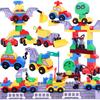 Children City Police Building Block Toy Baby Assembly Car 2 Girls Boys 3-6 Years Old