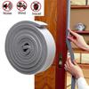 1 Rotolo Strisce Sigillanti per Porta Finestra Insonorizzanti Porta Finestra Schiuma con Retro Isolamento Acustico Casa Nastro Antipolvere Striscia Sigillante