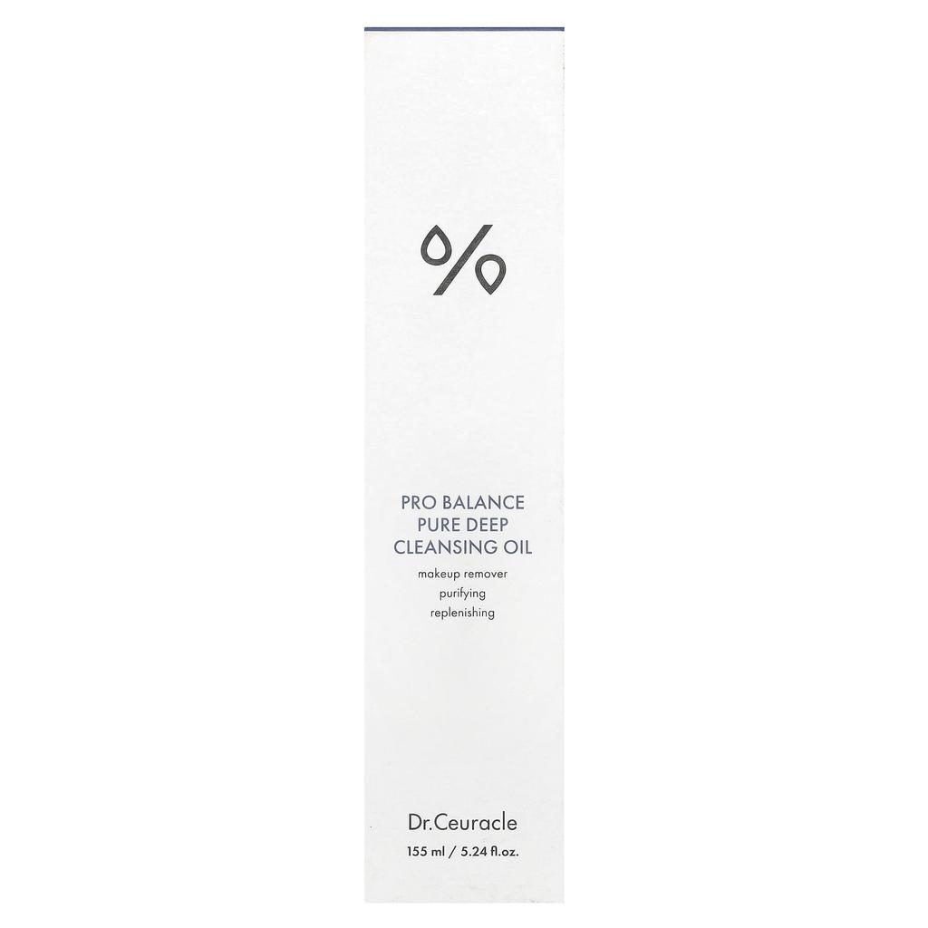 Dr. Ceuracle, Pro Balance Pure Deep Cleansing Oil, 155 Ml (5.24 Fl Oz)