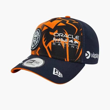 Red Bull Racing F1 2025 Official Max Verstappen Orange Lion Driver Cap Unisex Baseball Caps