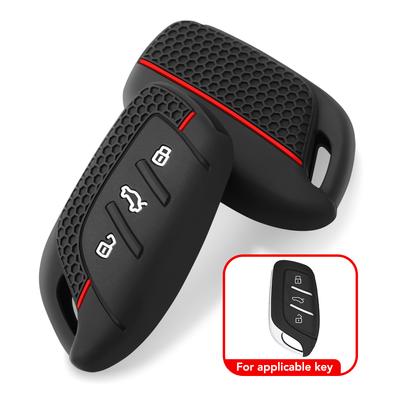 Étui de protection de clé en silicone à 3 boutons pour MG 4 2023 MG4 Ev MG HS GT ZS EV ZX MG5 MG6 pour Roewe RX3 RX5 RX8 ERX5 I6 I5