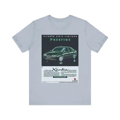 Citroën Prestige Xantia Tee Short Sleeve T-Shirt Gift for Car Lovers Crewneck