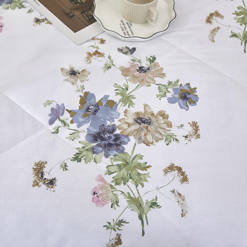 Yalu All-Cotton Floral Breathable Summer Quilt